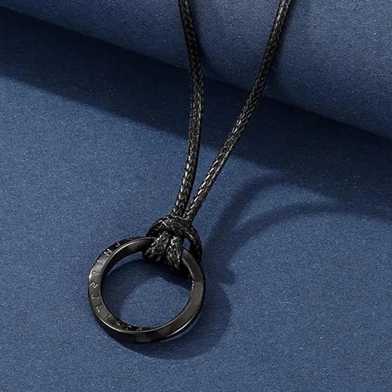 Amulet hanger Man mode ketting