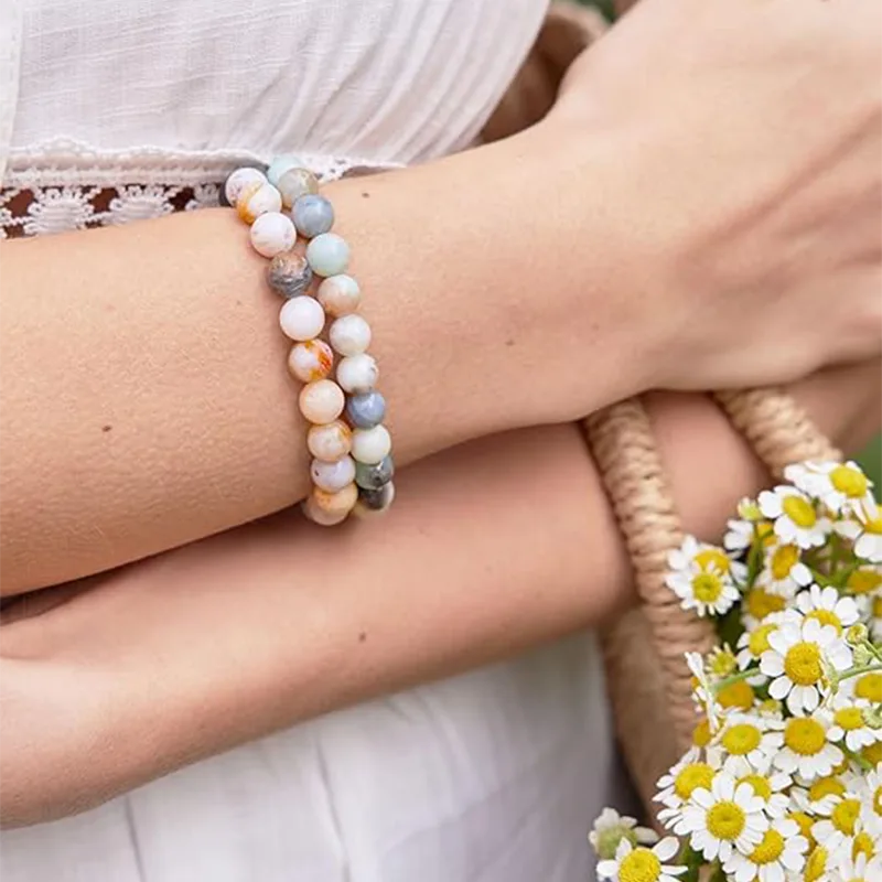 Natuursteen Dames Kralen Armbanden