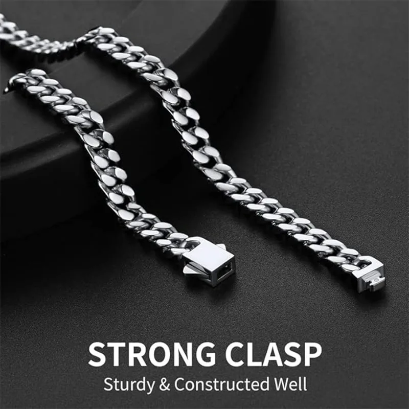 Stalen roestvrijstalen man mode ketting