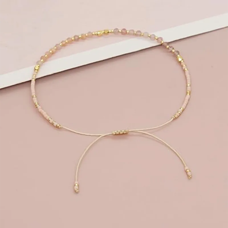 String vrouwen kleine kralen armbanden