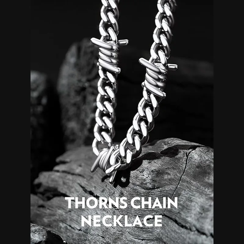 Unieke Punk Man Fashion ketting